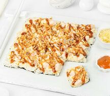 Суши-пицца с курицей