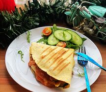 Керидо с курицей на гриле