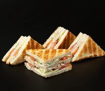 Сэндвич с лососем