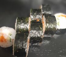 Ролл фудзи с креветкой