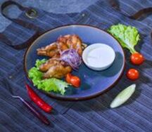 Крылышки хрустящие