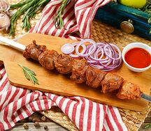 Шашлык из cвинoй шейки