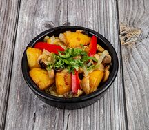 Картошка с грибами