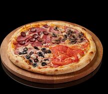 Пицца 4 вкуса 30 см