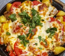Сковородка со свининой