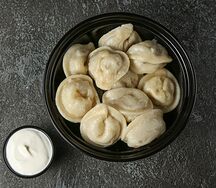 Пельмени со свининой и говядиной