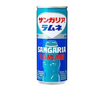 Напиток газированный со вкусом лимонада рамунэ ramune Sangaria, Япония