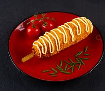 Корн-дог в картофельной панировке