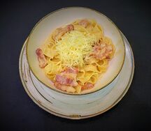 Паста Карбонара с классическим соусом