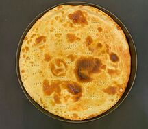 Фокачча с чесночным маслом и сыром пармезан