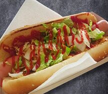Хот-дог открытый