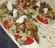 Шаурма со свининой
