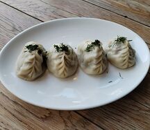 Манты с мясом
