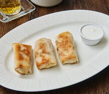 Блинчики, фаршированные мясом
