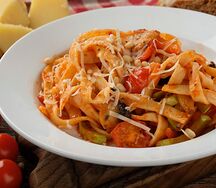 Паста с овощами