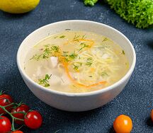 Суп-лапша с курицей