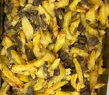 Картофель с грибами 