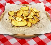 Хрустящие картофельные дольки в печи