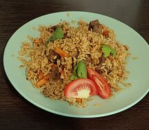 Плов с говядиной