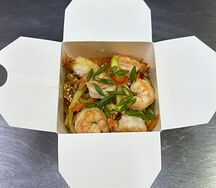 Лапша Wok фунчоза с креветкой