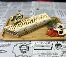 Шаурма грибная с картошкой
