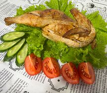 Половинка гриль-курицы 