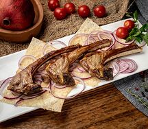 Шашлык из бараньей корейки