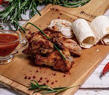 Шашлык из куриных крылышек