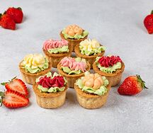 Корзиночка Оригинальная пирожные