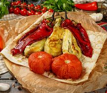 Болгарский перец на огне