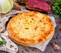 Осетинский пирог с мясом и капустой