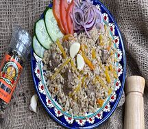 Плов с говядиной