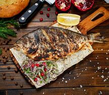 Дорадо на углях