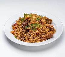 Плов из говядины