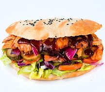 Пита Грибная с курицей