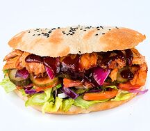 Пита Грибная с курицей