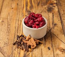 Чай с малиной