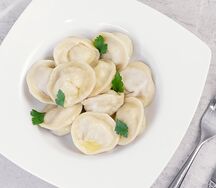 Пельмени с кроликом
