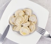 Пельмени с говядиной и зирой