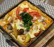 Сковородка с говяжьей вырезкой