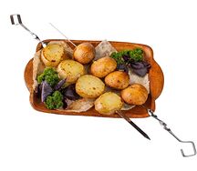 Картофель на углях