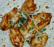 Шашлык из филе курицы