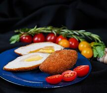 Котлета по-киевски с маслом