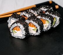 Кунжутный с лососем
