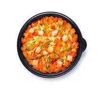 Рис с лососем терияки