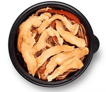 Лапша рисовая с курицей