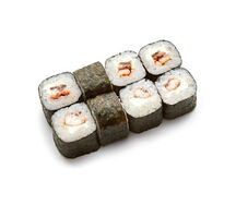 Маки с угрем и сыром