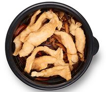 Лапша соба с курицей