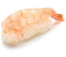 Суши с креветкой