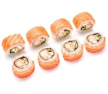 Филадельфия креветка темпура